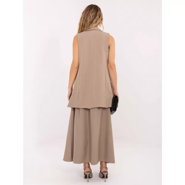  Dámská vesta RUE PARIS IT-KZ-FL5069.84 BEIGE 