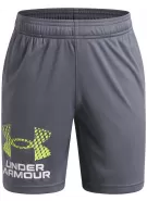 Chlapecké kraťasy UNDER ARMOUR TECH LOGO SHORTS 1383333-027 ŠEDÁ