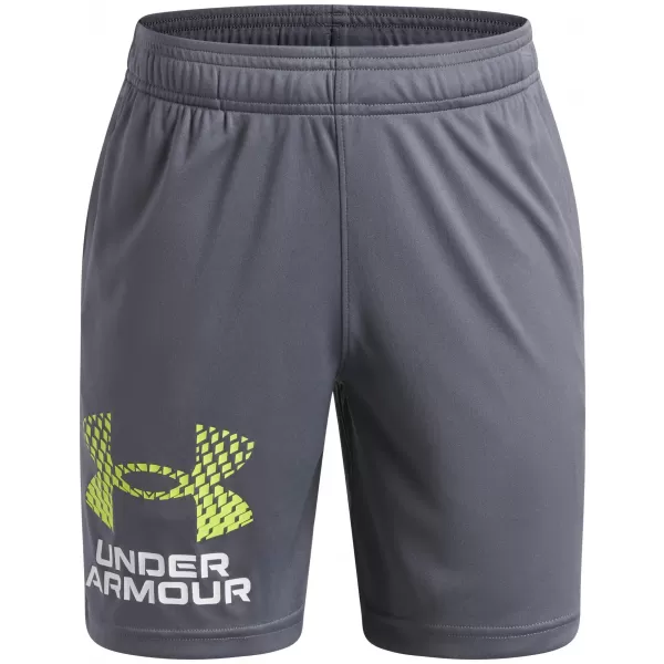  Chlapecké kraťasy UNDER ARMOUR TECH LOGO SHORTS 1383333-027 ŠEDÁ 