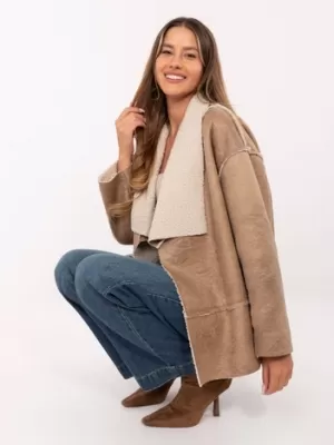 Dámská bunda FACTORY PRICE IT-KR-95616.66 BEIGE