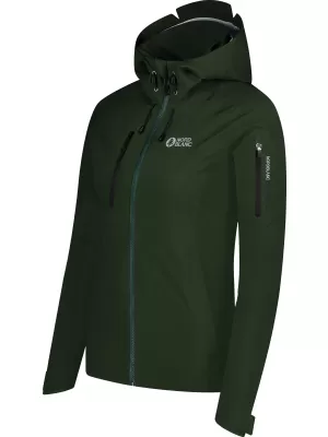 Dámská nepromokavá bunda NORDBLANC HEYDAY NBSJL8316 ZELENÁ
