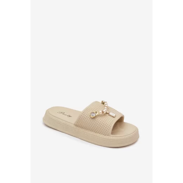  Dámské nazouváky BOTO 56160 BEIGE 
