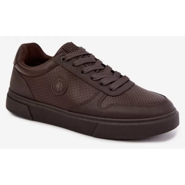  Pánské tenisky BIG STAR SHOES UU174326 BROWN/BEIGE SHADOWS 