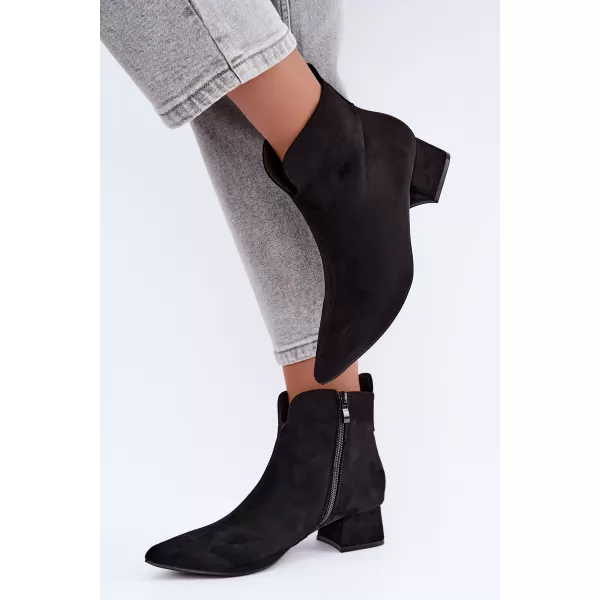  Dámské kotníkové boty BOTO D-334 BLACK 