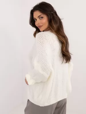 Dámský svetr ITALY MODA MI-SW-2911.91 ECRU