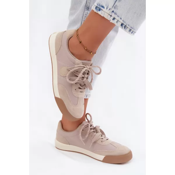  Dámské tenisky BIG STAR SHOES UU274001 BEIGE 
