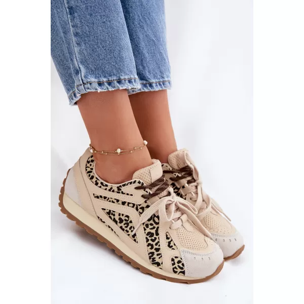  Dámské tenisky BIG STAR SHOES TT274549 BEIGE 