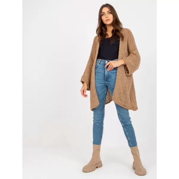  Dámský svetr OCH BELLA TW-SW-BI-M2202.29X DARK BEIGE 