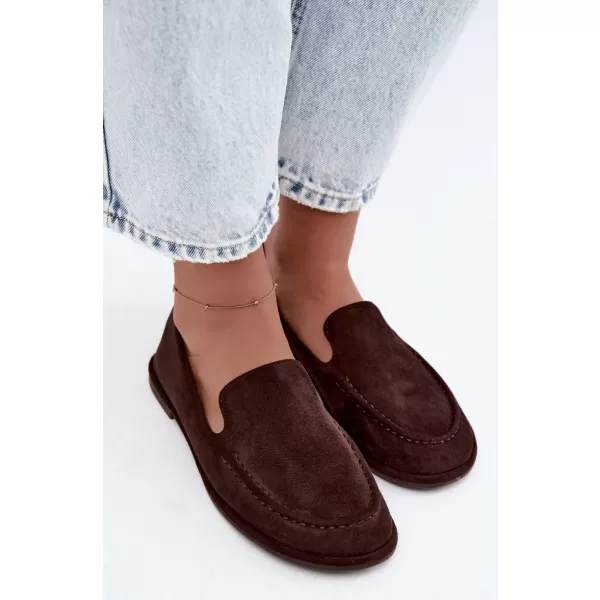  Dámské mokasíny BOTO 9889 BROWN 
