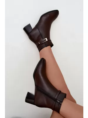 Dámské boty SERGIO LEONE BT-34-S DARK BROWN