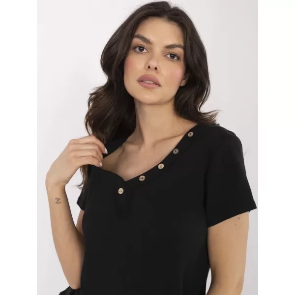 Dámská halenka ITALY MODA DHJ-BZ-25168.00 NOIRE 