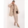Dámský kabát FACTORY PRICE IT-PL-96965.19 BEIGE
