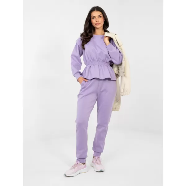  Dámský komplet RUE PARIS IT-KMPL-22239.03 BRIGHT PURPLE 