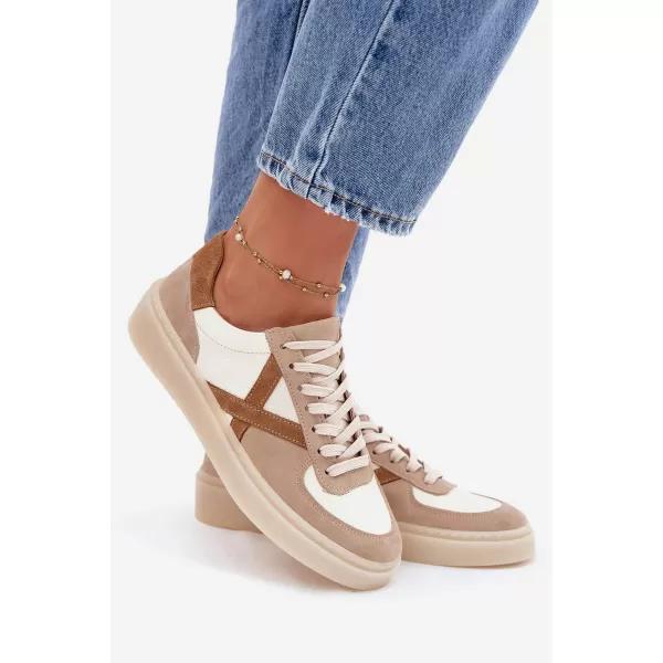  Dámské tenisky ZAZOO N1108S5/725/1098/771 BEIGE 