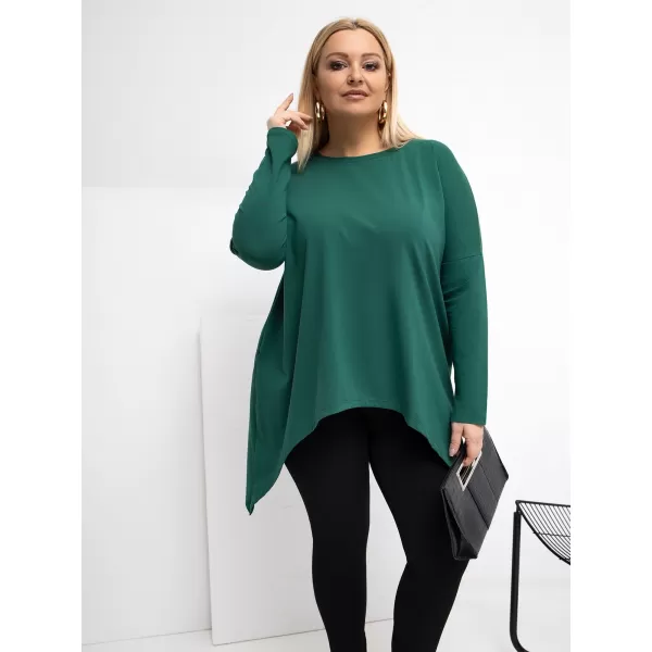  Dámská halenka RELEVANCE RV-BZ-5031.06X DARK GREEN 