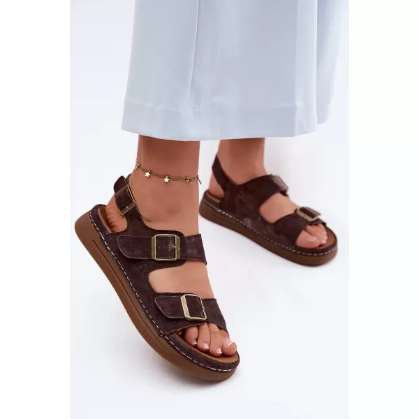  Dámské sandály VINCEZA 79620 CHOCOLATE 