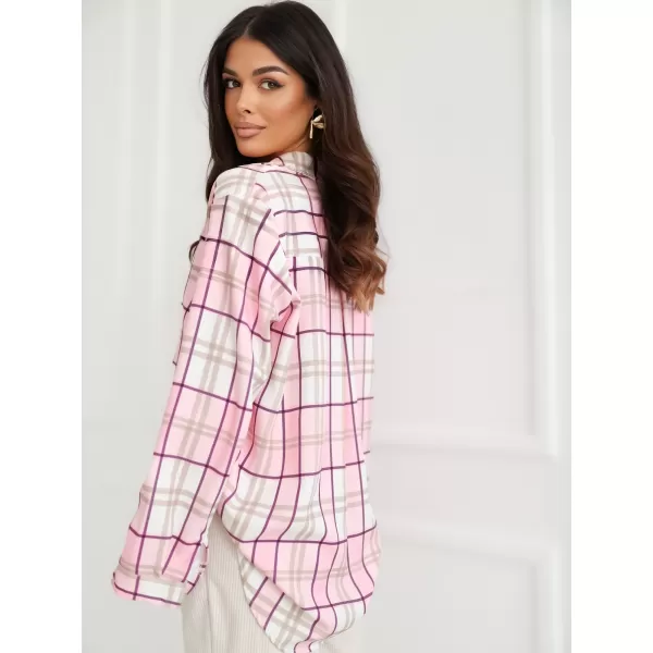  Dámská košile ITALY MODA IT-KS-22269-1.00 BRIGHT PINK 