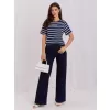 Dámské tričko RUE PARIS RV-TS-A1087.74 NAVY