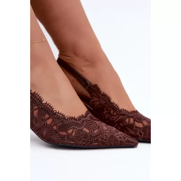  Dámské sandály BOTO T685P BROWN 