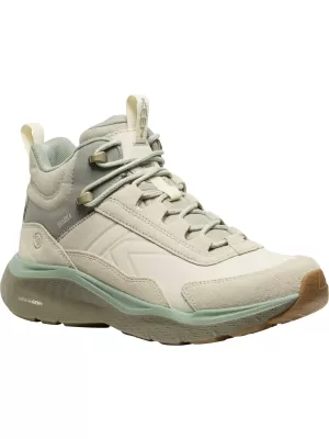 Dámské boty KEEN LEIKI LEATHER MID WP WOMEN BIRCH/LILY PAD