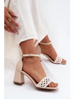 Dámské sandály BOTO 5523 BEIGE