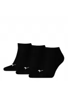 Ponožky PUMA UNISEX SNEAKER PLAIN 3P 93862406 BLACK