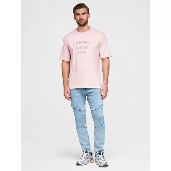  Pánské kalhoty OMBRE P1527 BLUE 