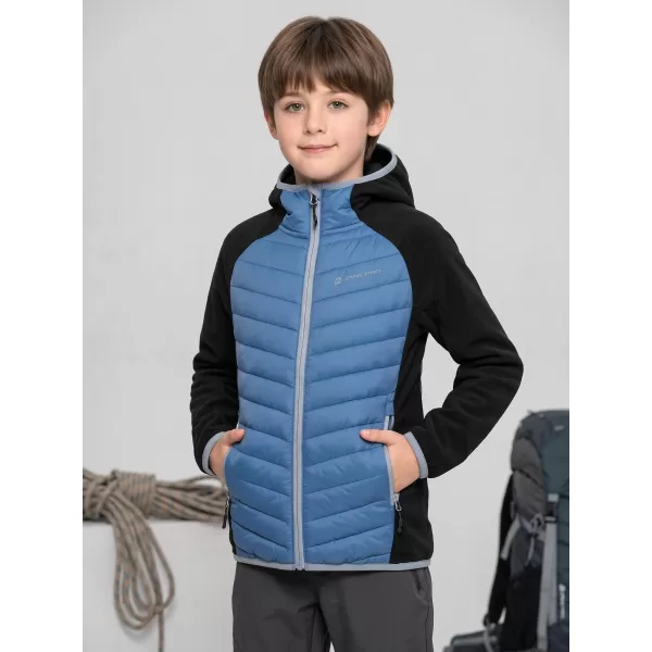  Dětská mikina ALPINE PRO NORNO VALLARTA BLUE 