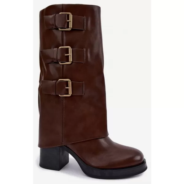  Dámské kozačky BOTO C-355 BROWN 