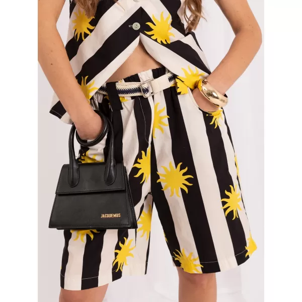  Dámské kraťasy ITALY MODA IT-SN-FL10889YGM.20 BLACK 