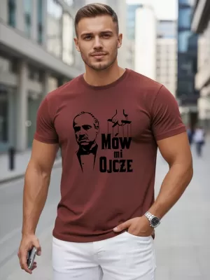 Pánské triko DSTREET BORDO