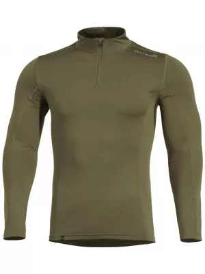 Pánské triko PENTAGON PINDOS 1/2 ZIP SHIRT K11013 OLIVE GREEN