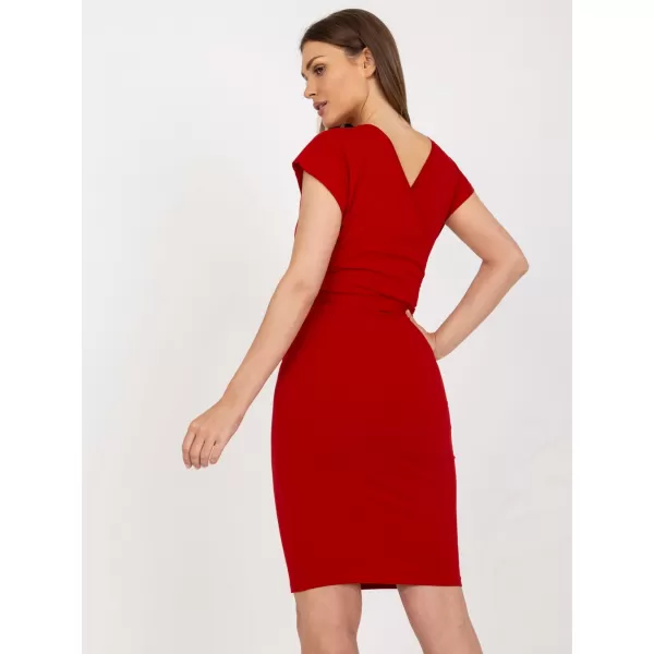  Dámské šaty RUE PARIS RV-SK-8018.91 RED 