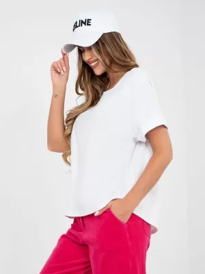 Dámské triko RUE PARIS RV-BZ-A1185.19 WHITE