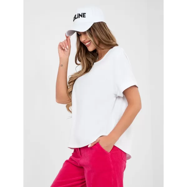  Dámské triko RUE PARIS RV-BZ-A1185.19 WHITE 