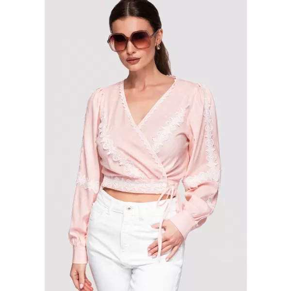  Dámské triko LARICA OW-TS-E0033 PINK 