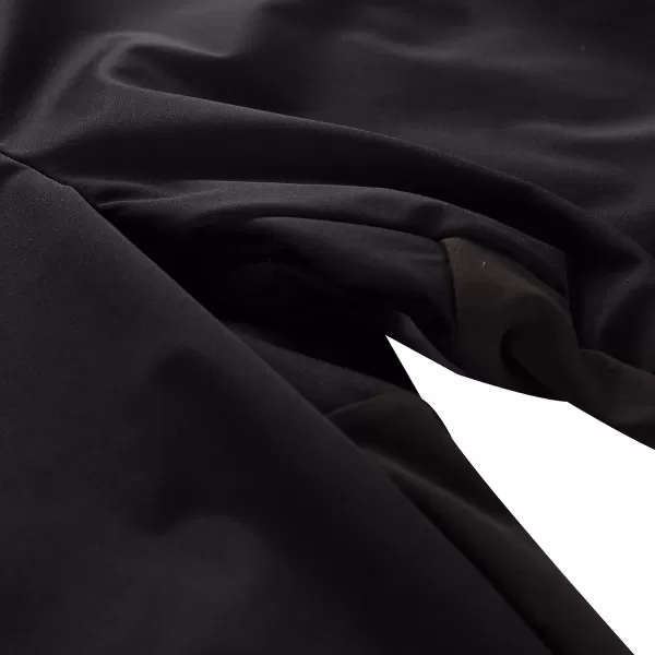  Dámské softshellové kalhoty ALPINE PRO ABARA 2 BLACK 