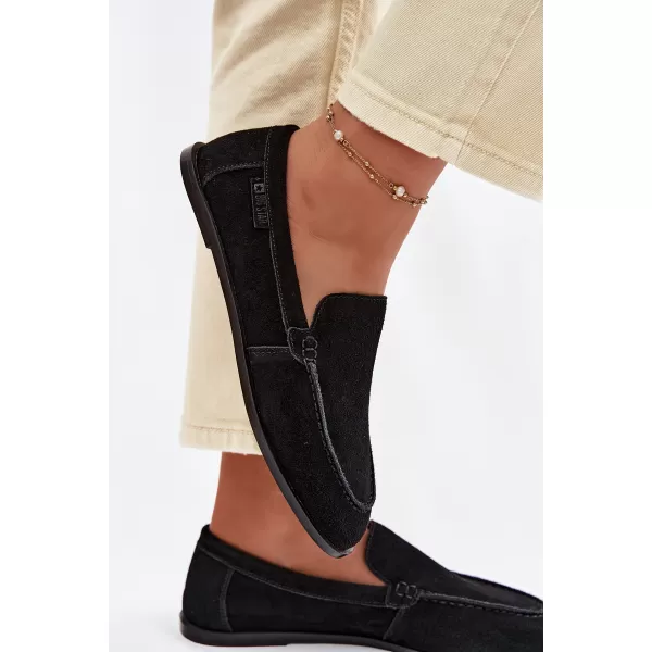  Dámské mokasíny BIG STAR SHOES TT274209 BLACK 