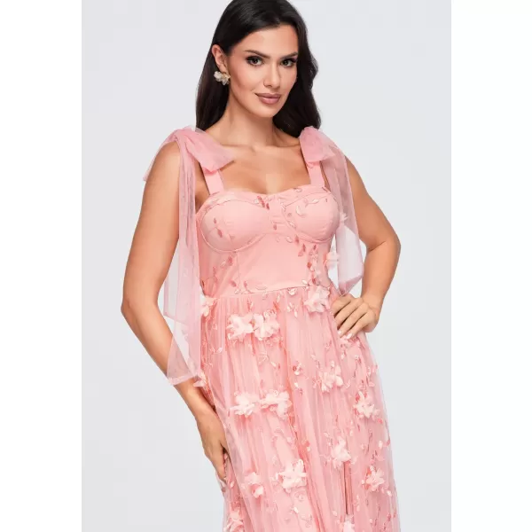  Dámské šaty LARICA LA-OM-DLR427 PINK 