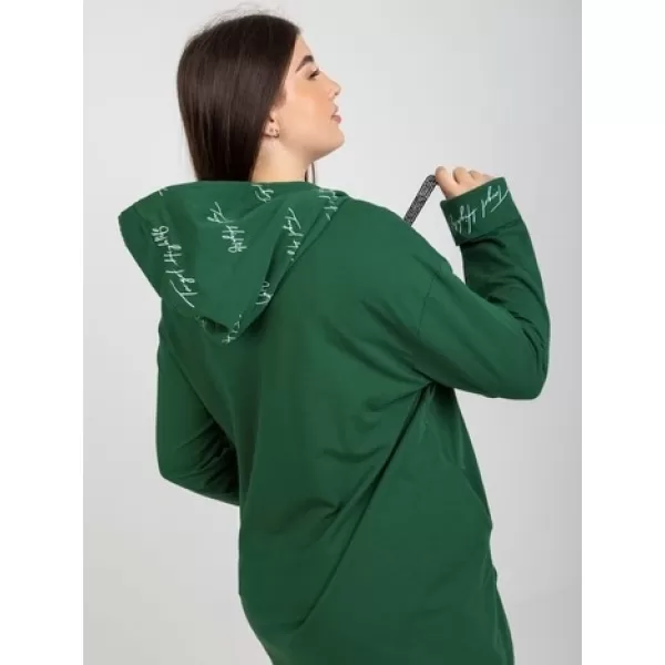  Dámská mikina RELEVANCE RV-BL-8266.34P DARK GREEN 