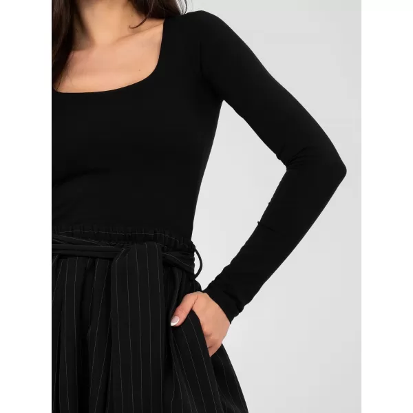 Dámské triko RUE PARIS RV-BZ-A1193.26 BLACK 