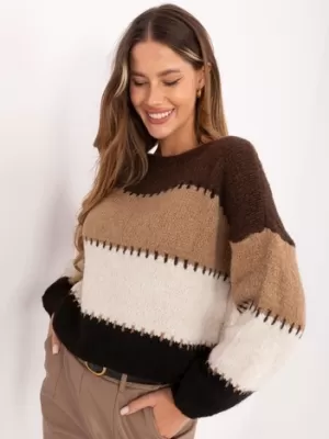 Dámský svetr ITALY MODA MI-SW-2309.95 BROWN