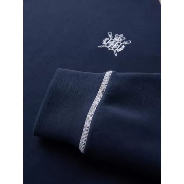  Pánská mikina OMBRE OM-SSNZ-0269 NAVY BLUE 
