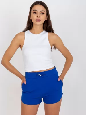 Dámské kraťasy BASIC FEEL GOOD AP-SN-119.07 DARK BLUE