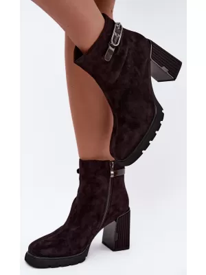 Dámské boty VINCEZA 91172 BROWN