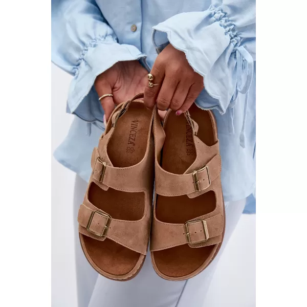  Dámské sandály VINCEZA 79620 BROWN 