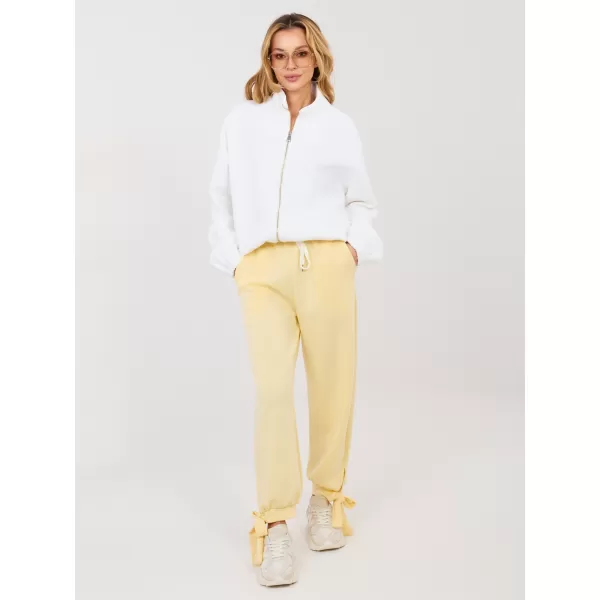  Dámské kalhoty FACTORY PRICE IT-SP-9987.16 BRIGHT YELLOW 