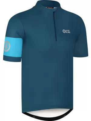 Pánský cyklo dres NORDBLANC CAMEL NBSMF8079 MODRÁ