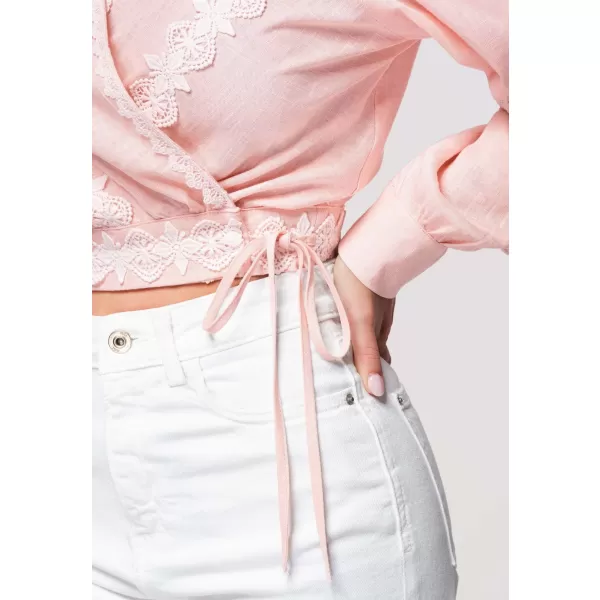 Dámské triko LARICA OW-TS-E0033 PINK 