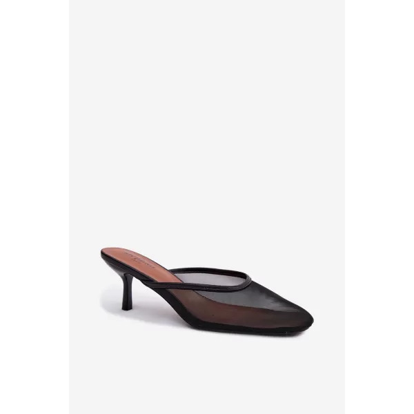  Dámské pantofle BOTO LN-81 BLACK 